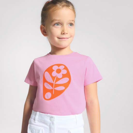 Girl short-sleeved T-shirt