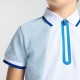 Boy's polo shirt in cotton piqué