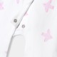 Baby girl jumpsuit in interlock