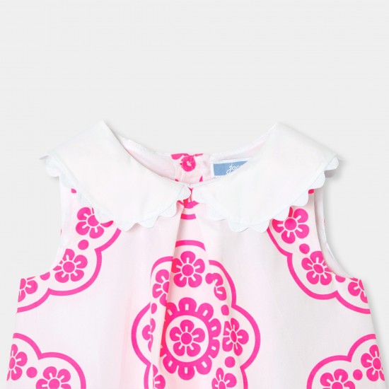 Baby girl rose print  dress