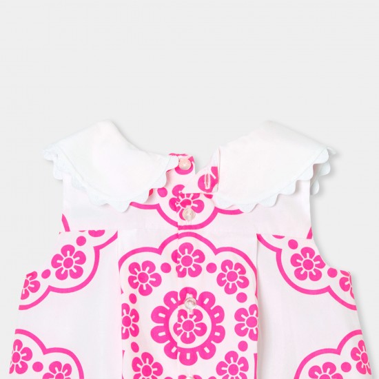 Baby girl rose print  dress