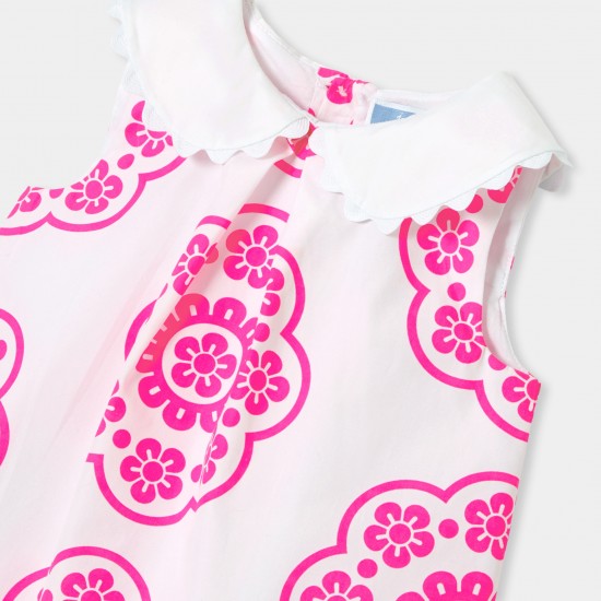Baby girl rose print  dress