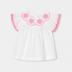 Baby girl short-sleeved  blouse