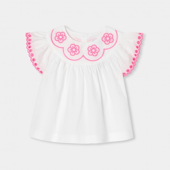 Baby girl short-sleeved  blouse