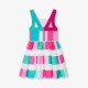 Girl cross-back dress