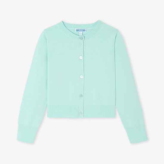 Girl jersey cardigan