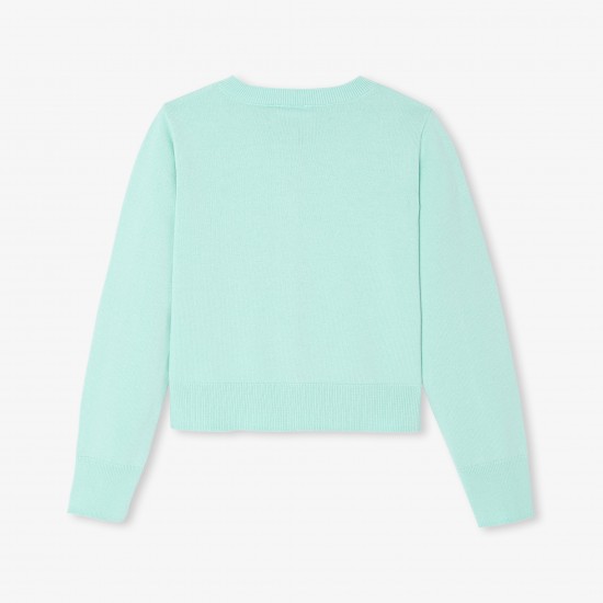 Girl jersey cardigan