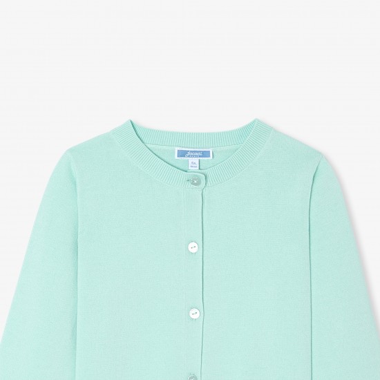 Girl jersey cardigan