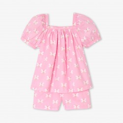 Girl short pajamas