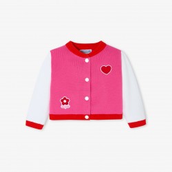 Baby girl Varsity spirit cardigan
