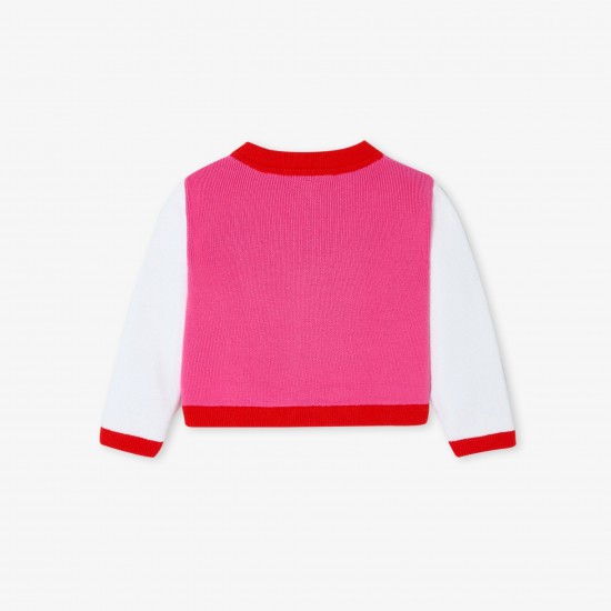 Baby girl Varsity spirit cardigan