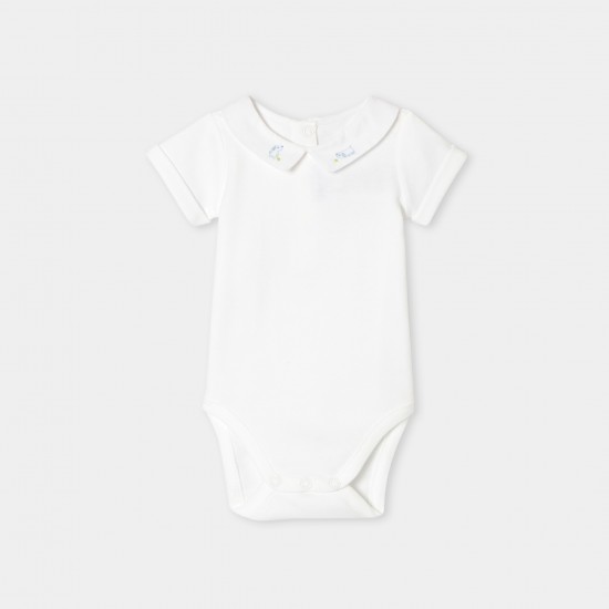 Baby boy short-sleeved  bodysuit