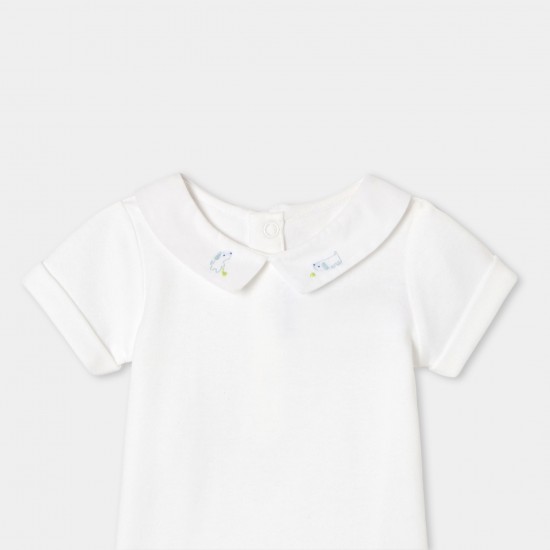Baby boy short-sleeved  bodysuit