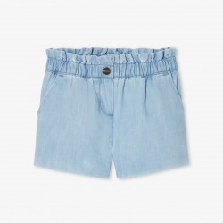 Baby girl lightweight denim shorts