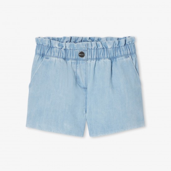 Baby girl lightweight denim shorts