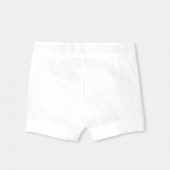 Baby boy tab shorts
