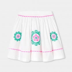 Girl poplin skirt