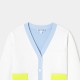 Girl colorblock cardigan