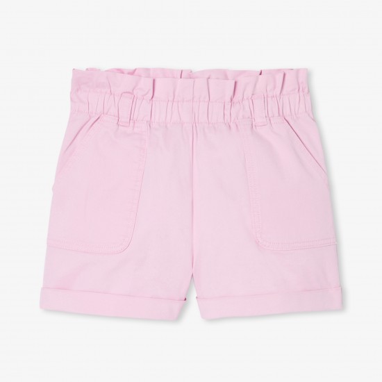 Girl shorts in gabardine