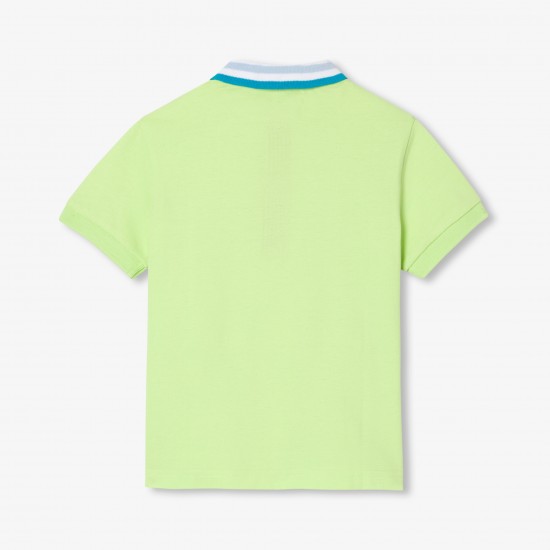 Boy's short-sleeved polo shirt