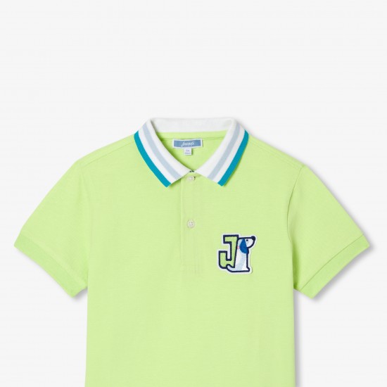 Boy's short-sleeved polo shirt