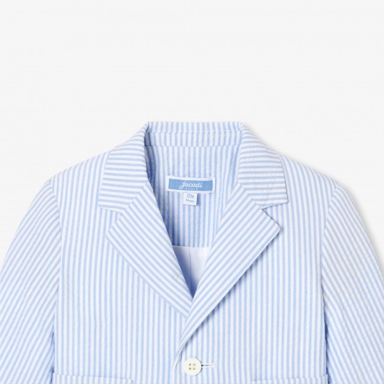 Baby boy seersucker jacket