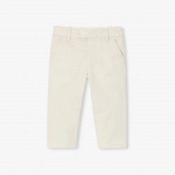 Baby boy trousers in twill