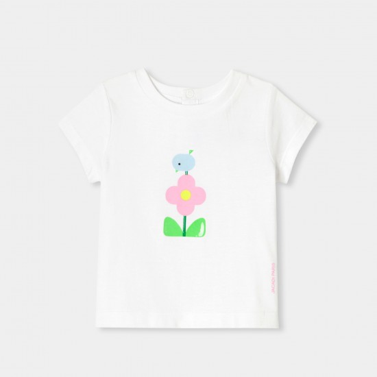 Baby girl short-sleeved T-shirt