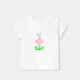 Baby girl short-sleeved T-shirt
