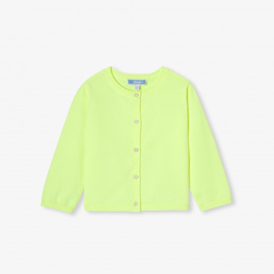 Baby girl cotton cardigan