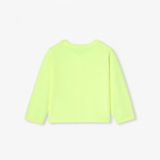 Baby girl cotton cardigan