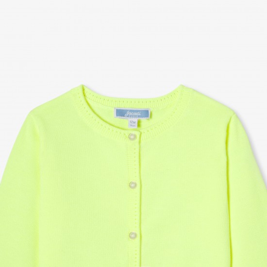 Baby girl cotton cardigan