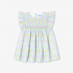 Baby girl dress in Liberty fabric