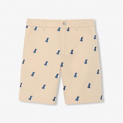 Boy's shorts in twill