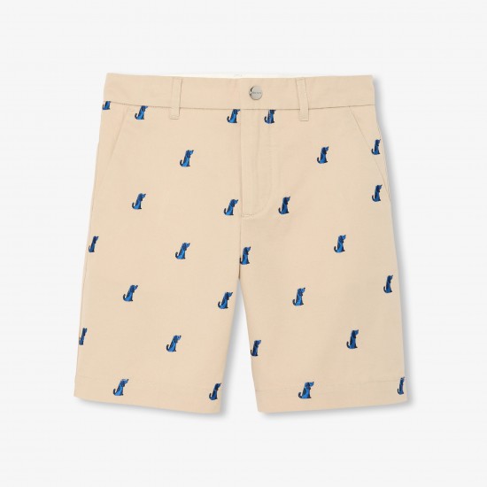 Boy's shorts in twill