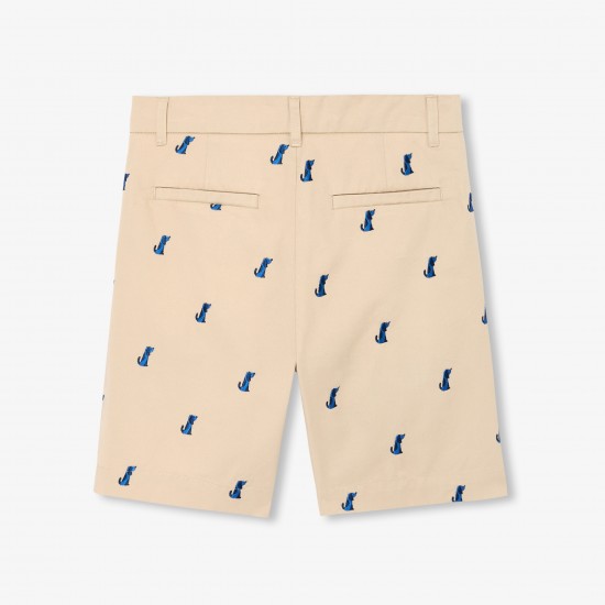 Boy's shorts in twill