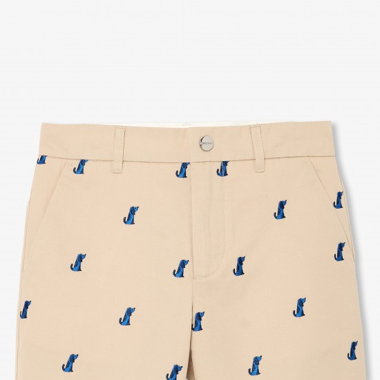 Boy's shorts in twill