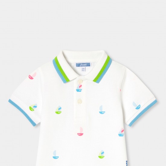 Baby boy short-sleeved  polo shirt