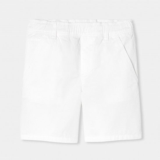 Boy's Bermuda shorts in twill