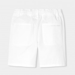 Boy's Bermuda shorts in twill