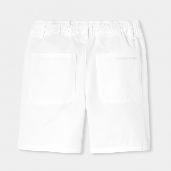 Boy's Bermuda shorts in twill