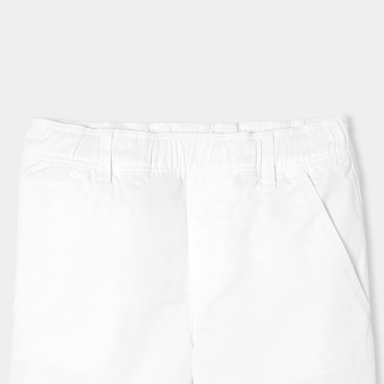 Boy's Bermuda shorts in twill
