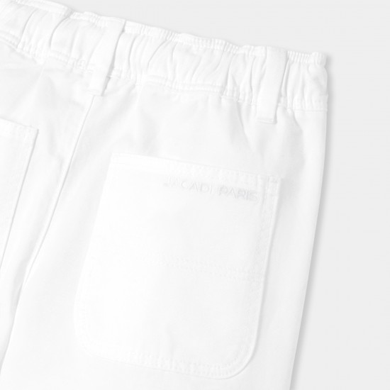 Boy's Bermuda shorts in twill