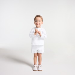 Baby boy tab shorts