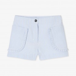 Girl seersucker shorts