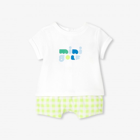 Baby boy shorts set