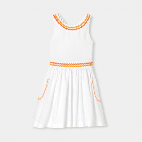 Girl dress in cotton voile