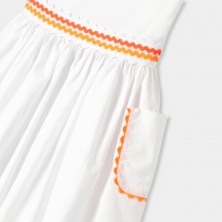 Girl dress in cotton voile