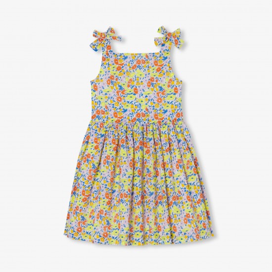 Girl dress in Liberty fabric