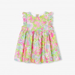Baby girl dress in Liberty fabric